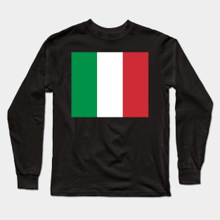 Flag of Italy Long Sleeve T-Shirt